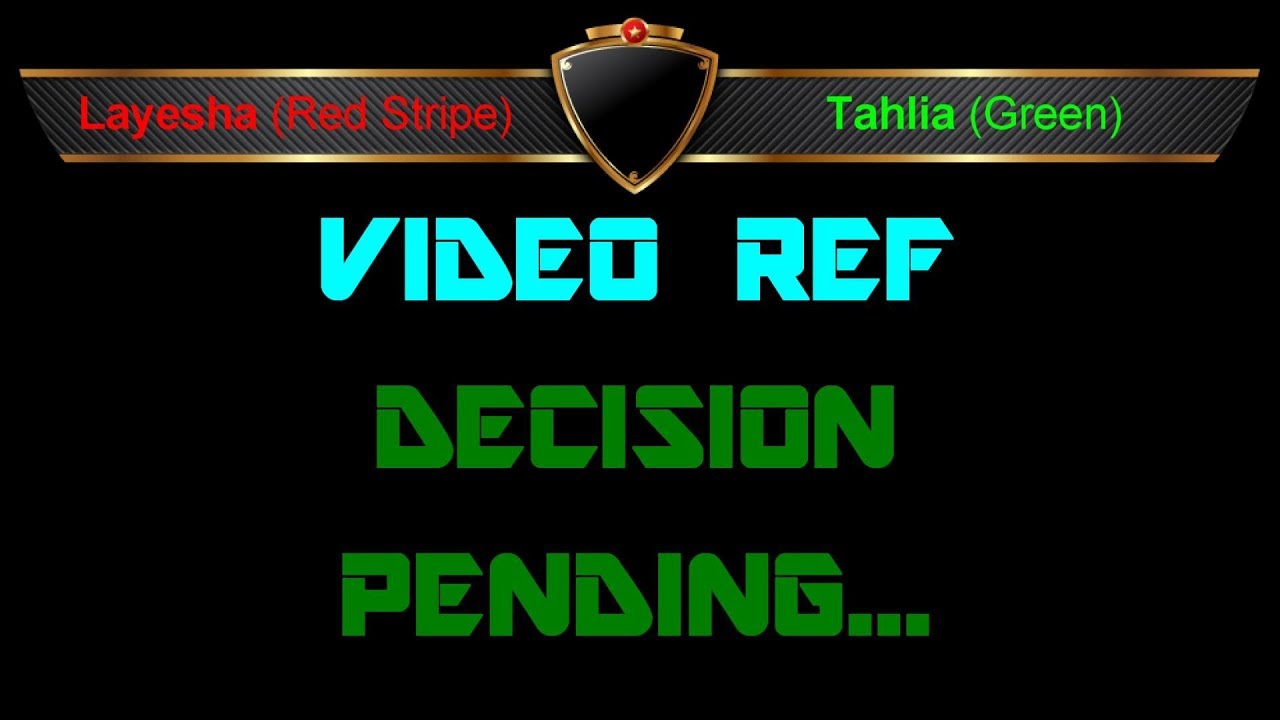VIDEO REF 2018 | Layesha Vs Tahlia | DUAL SABRES