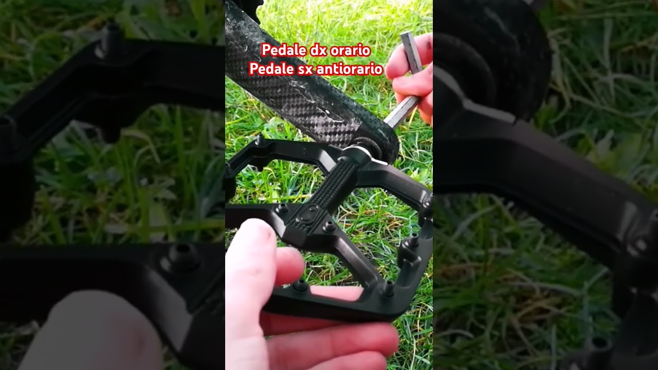 Come avvitare i pedali bici