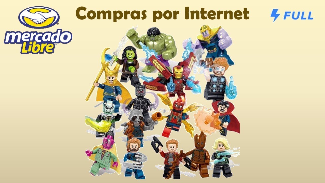 Unboxing "Armables Tipo Lego" / Marvel / Dragon Ball / Mercado Libre -  YouTube