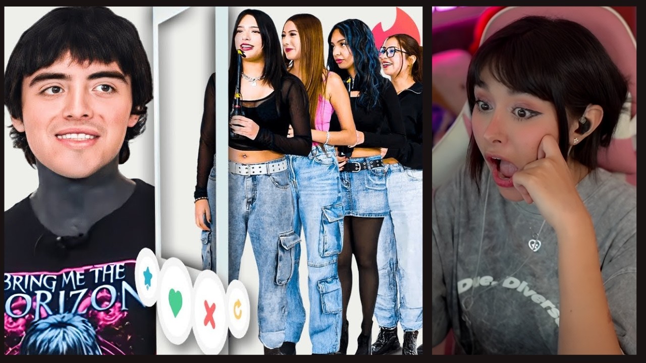 xLightMoonx REACCIONA a EL CHISPAS VS 20 MUJERES (TINDER EN LA VIDA REAL) | ONE COIN