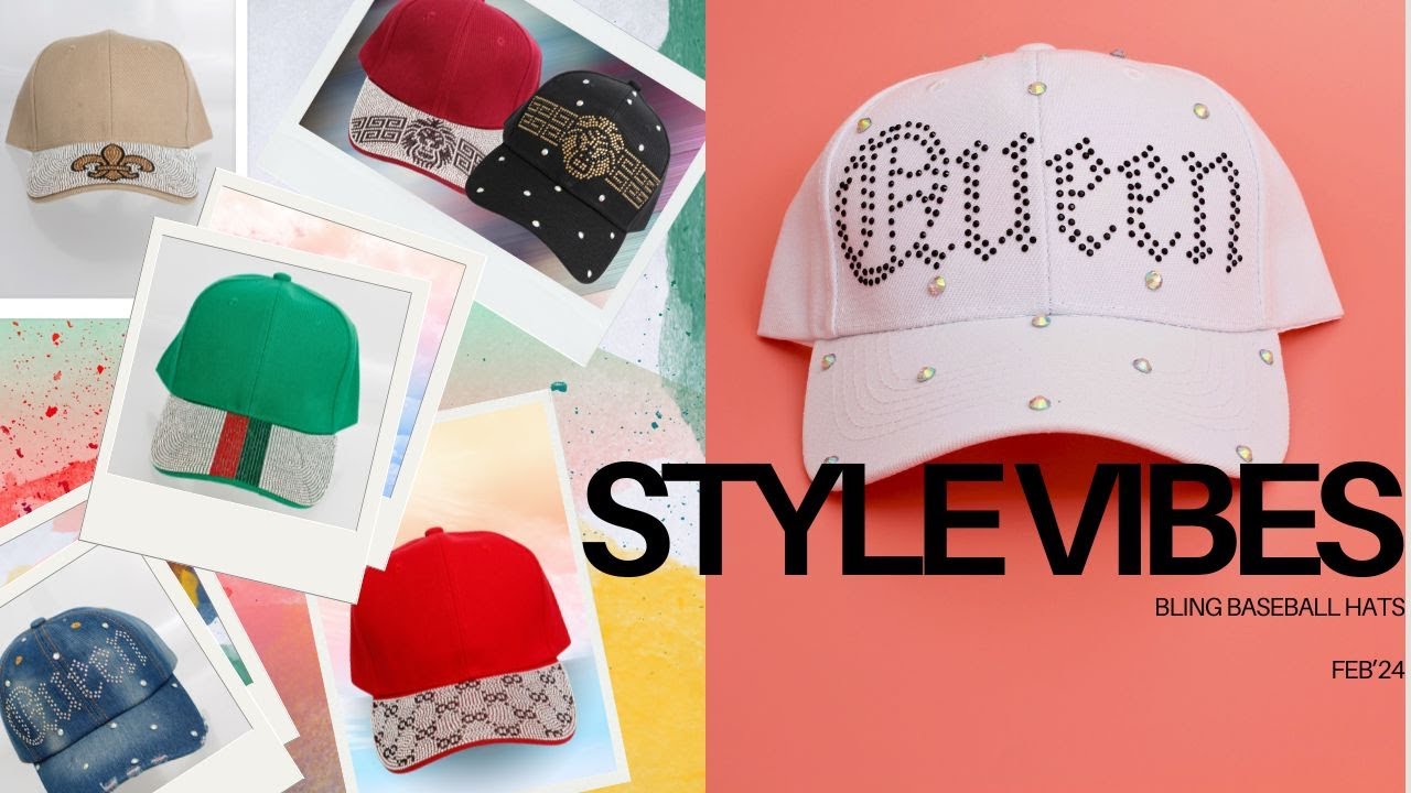 Sparkle & Shine: PinktownUSA's Wholesale Bling Baseball Caps