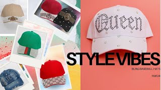 Sparkle & Shine: PinktownUSA's Wholesale Bling Baseball Caps