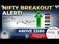 Nifty 50 Chart Analysis: Breakout Levels & Target for Tomorrow !