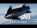 SpaceX Starship SN8 vs SN9
