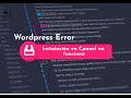 Error de instalación WordPress desde Cpanel - (SOLUCIÓN)