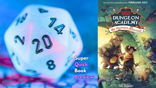 D&D Dungeon Academy No Humans Allowed! by Madeleine Roux Book Trailer Middle School Read Aloud