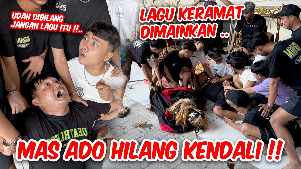 Memainkan lagu keramat !! MAS ADO LANGSUNG HILANG KENDALI