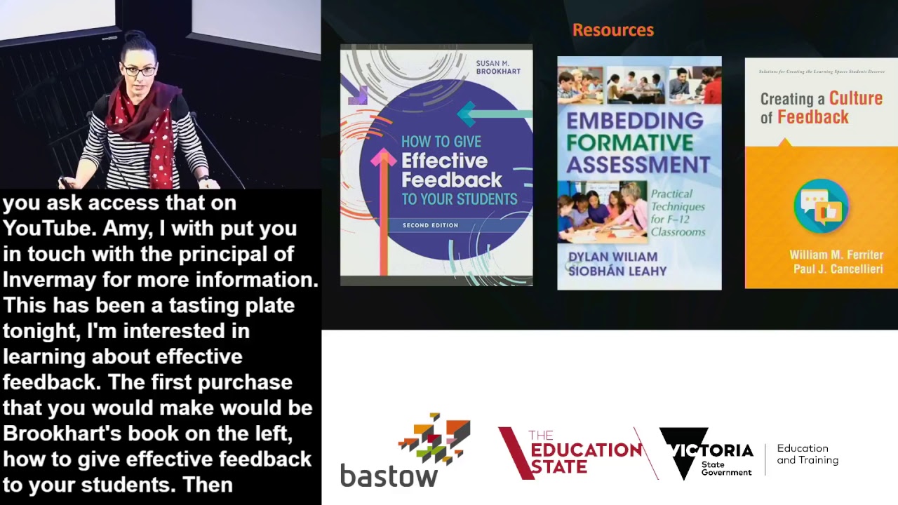 Literacy Masterclass 3 - Feedback in the Classroom - YouTube