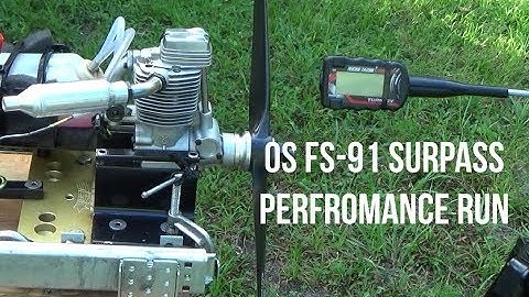OS FS-91 Surpass Customer Engine Performance Run