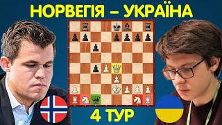 НАЙОРИГІНАЛЬНІША ПАРТІЯ матчу Норвегія – Україна! Магнус Карлсен – Кірілл Шевченко | Шахи Для Всіх