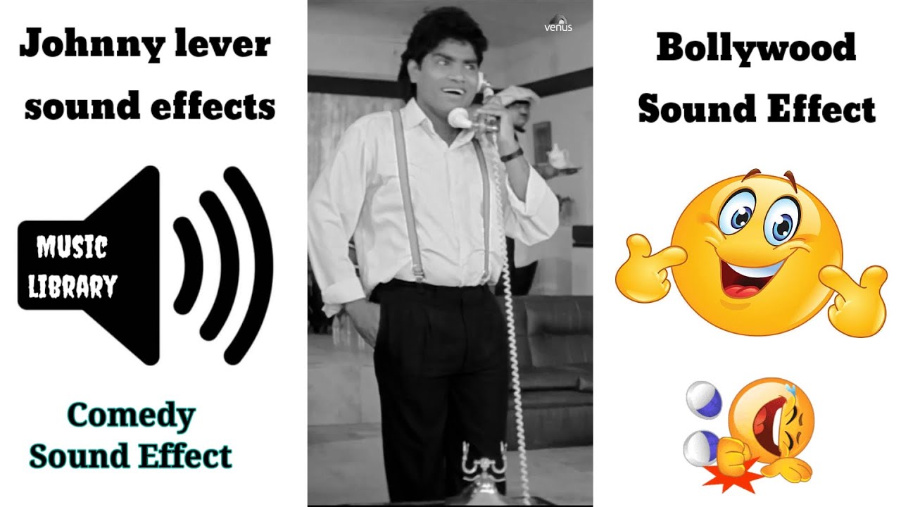 Johnny lever comedy sound effect no copyright | Johnny lever comedy ...