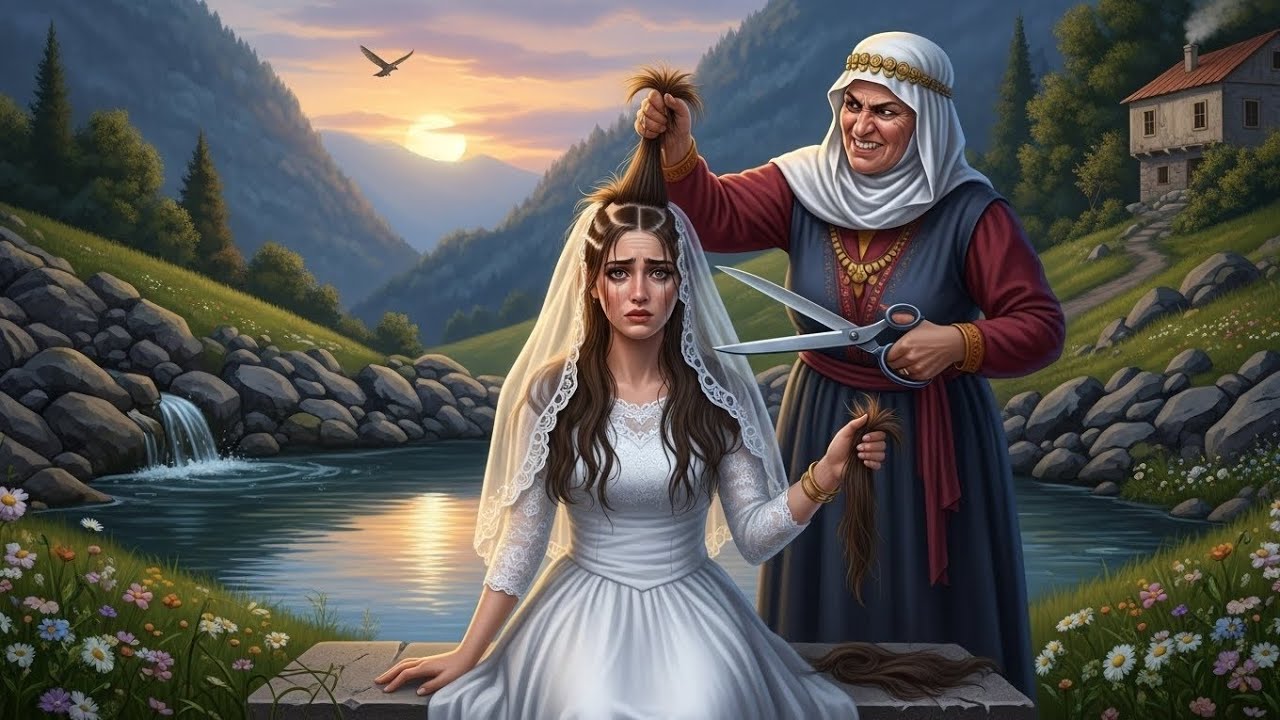 عروس بلا شعر ليلة الزفاف نهاية لم يتوقعها أحد سم الزوجة ونبع الجبل حكاية الظلم والعوض.