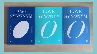 Unboxing Wonho Love Synonym #1 Right For Me Albums (All Versions)