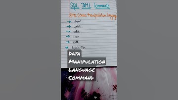 DML Commands (SQL)#shorts#itofficer