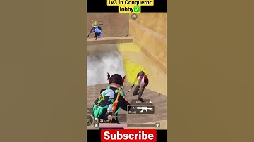 1v3 in conqueror lobby🔥| #bgmi #pubg #pubgmobile #gaming #viral #bgmilovers #bgmireels #shorts
