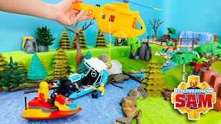 Feuerwehrmann Sam 🚨 Charlies Motorboot baut Unfall - Kinder Spielzeugfilm