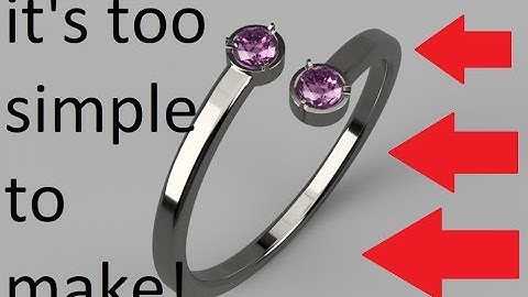 how to make beautiful diamond ring in [autodesk fusion 360°]