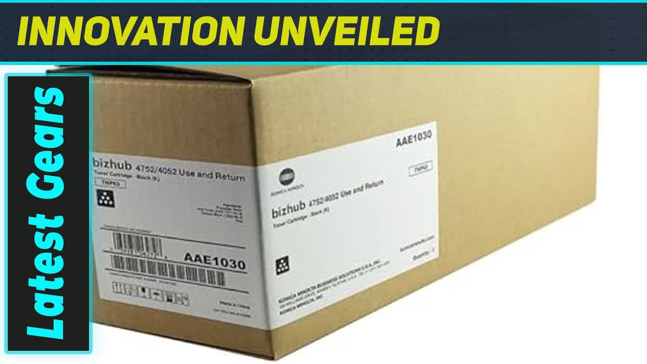 `Konica Minolta TNP63 Toner: Best Choice for Bizhub 4052 & 4752 Printers!