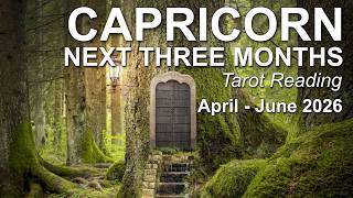 CAPRICORN "YOU WERE RIGHT ALL ALONG!" Next Three Months Tarot Reading   April to June 2026 Intuitive