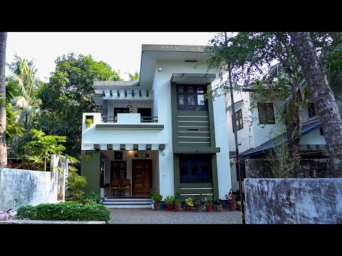 30 X 60 low budget double storey house with minimal interior | Built for 18 lakh