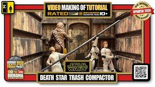 Star Wars Mega Death Star Diorama Project : Trash Compactor - DIY Tutorial