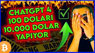 CHATGPT4 100 DOLARI 10.000 DOLAR YAPIYOR! [FULL BITCOIN SETUP KURULUM] screenshot 4