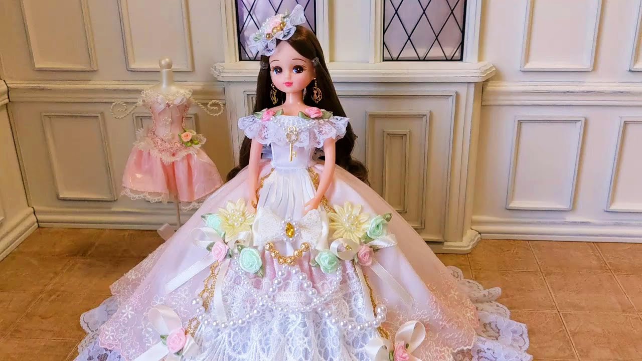 ドレス手作り リカちゃん プリンセスドレス 今っぽプリンセスシリーズ 