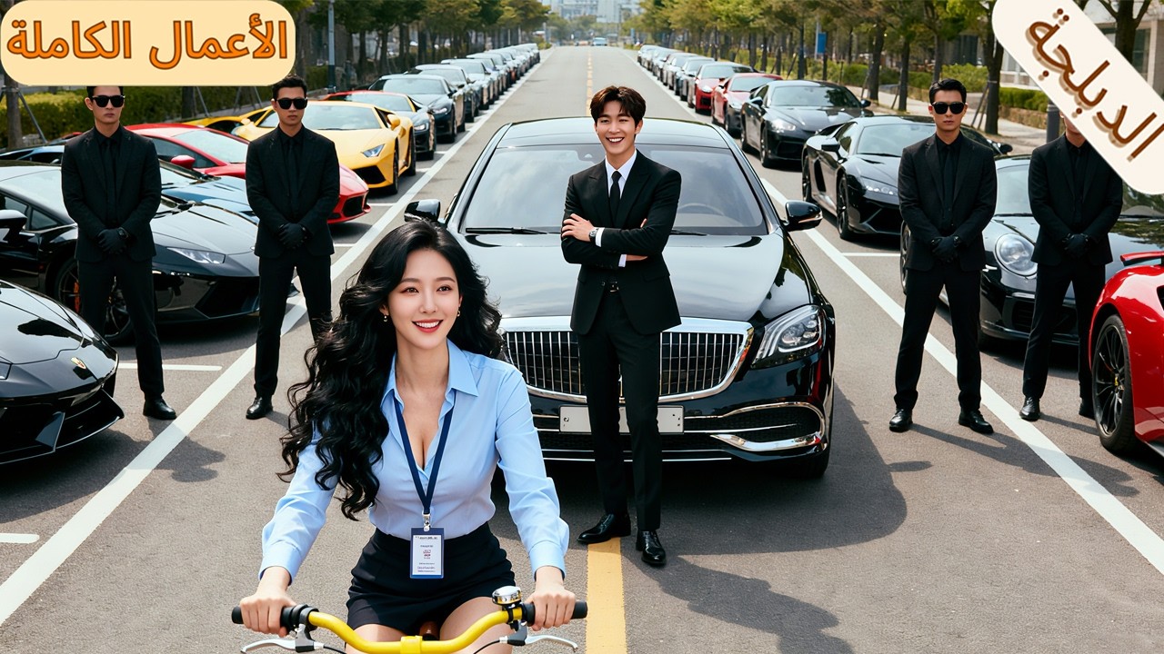 🚲المتدربة المظلومة التي احتقرها الجميع… تبيّن أنها زوجة المدير التنفيذي! وصولها بسيارته صدم الجميع!