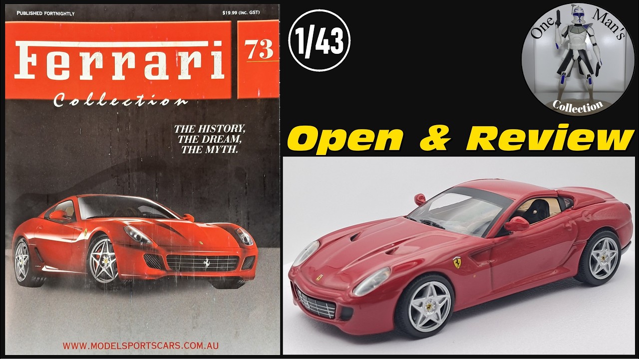 Ferrari Collection Magazine #73 - 1:43 Scale Ferrari 599 GTB
