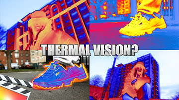 How To Make CRAZY THERMAL CAMERA Effect - Final Cut Pro X (NO PLUGINS)