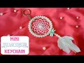 Cute Mini Dreamcatcher Keychain DIY | Dreamcatcher Keychain Step By Step | Keychain Making Tutorial.
