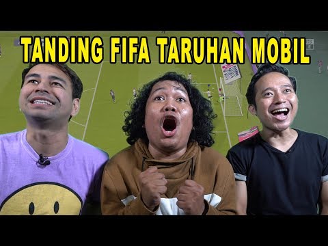 DUEL FIFA LAWAN RAFFI AHMAD DAN TEAM RANS ENTERTAINMENT TARUHANNYA PAKE MOBIL!!