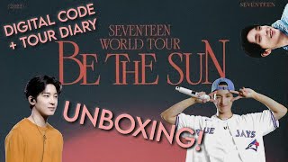 SEVENTEEN's 'BE THE SUN' Digital Code & Tour Diary Unboxing!