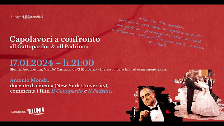Capolavori a confronto: "Il Gattopardo" & "Il Padrino"