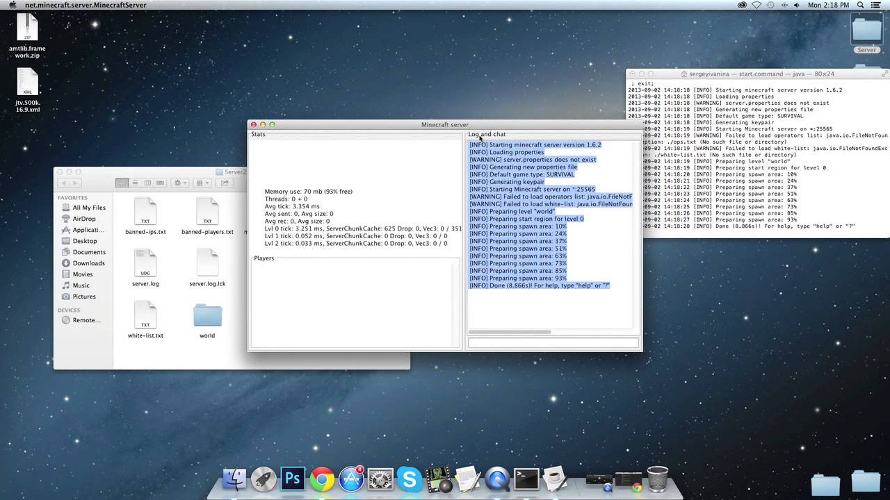 How to make a Minecraft Server (Mac) - YouTube