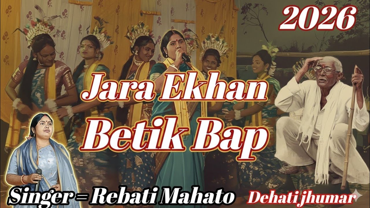 New Kudmali Jhumar Geet 💥 Rebati Mahato Jara Betik Bap May  #video #dance #short #love #song #2026 