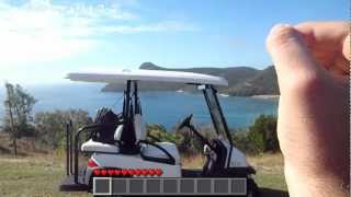 Real Life Minecraft - Golf Cart Carnage