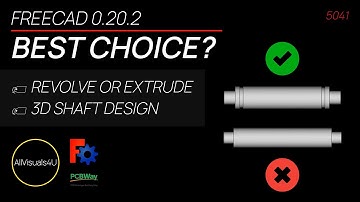🤔What To Choose? Revolve Or Extrude - FreeCAD Part Design Tutorial - Free CAD Software For Beginners