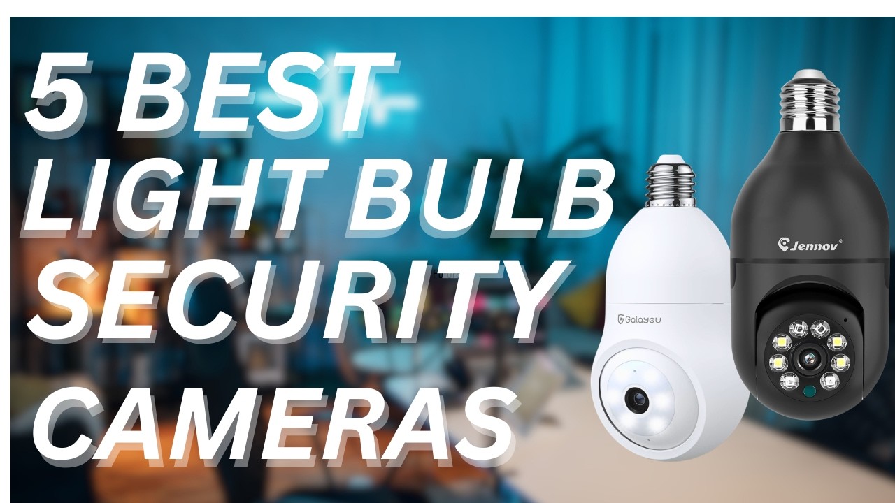 Лучшие камеры видеонаблюдения в виде лампочек 2026 года – Топ-5 вариантов и обзоры