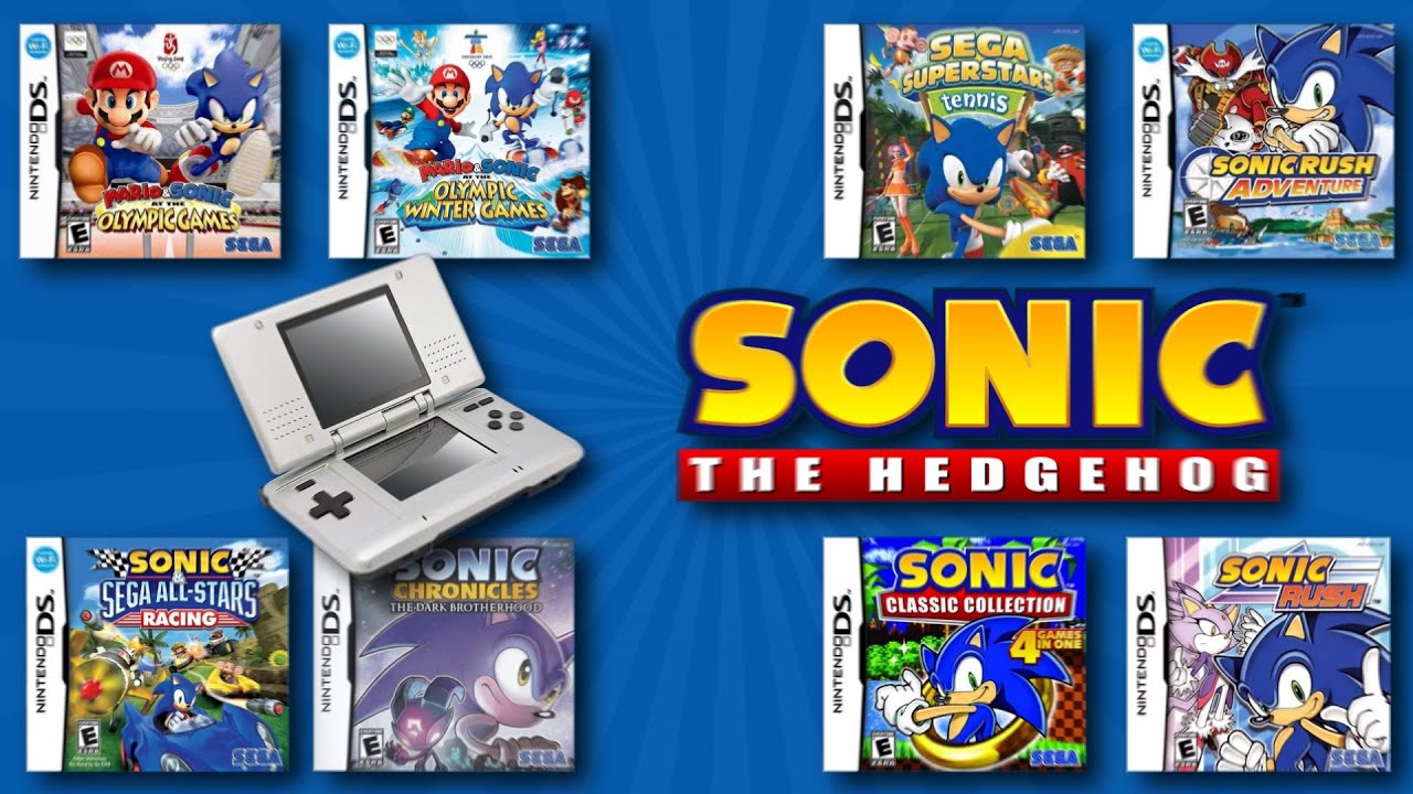 Todos Los Juegos De Sonic Para Nintendo DS YouTube Todos Los Juegos De Sonic Para Nintendo DS YouTube