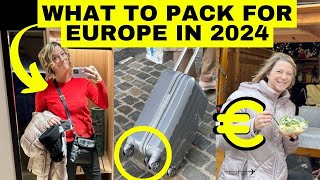 Europe: Travel Essentials for a Carry-On Bag in 2024 (Tips and Tricks)