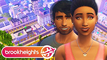 EXPLORING THE CITY🌃 // BROOKHEIGHTS OPEN WORLD GAMEPLAY #3 | THE SIMS 4