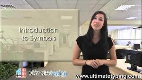 Learn To Type: What Are The Symbols On The Keyboard?