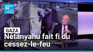 Gaza Netanyahu Ordonne À Larmée De Prendre Le Contrôle De 70 % De Lenclave Palestinienne