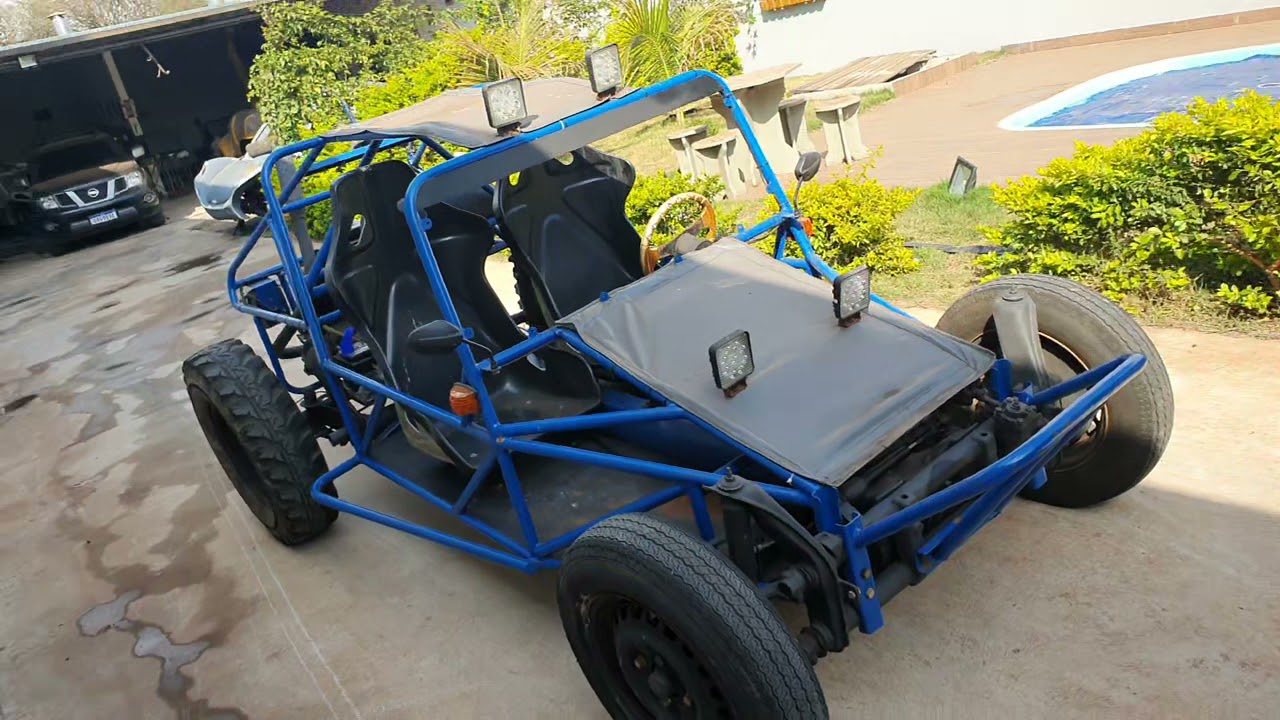 Gaiola de trilha a Venda , motor 1600 , R$7900 - YouTube