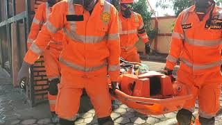 Rescuer Kantor SAR Bandung Asah Kemampuan CSSR (Collapse Structure Search and Rescue)