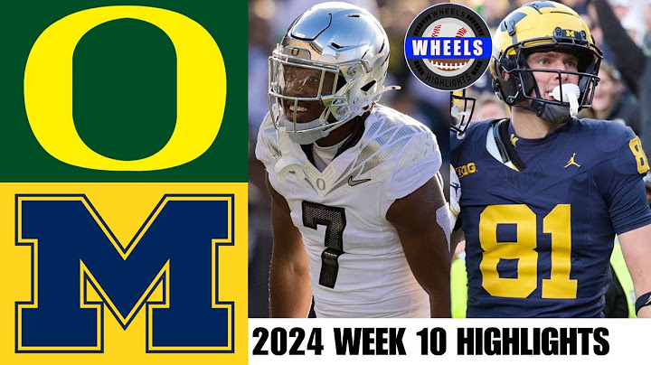 #1 Oregon vs Michigan | Full Game Highlights | 2024 College Football Highlights