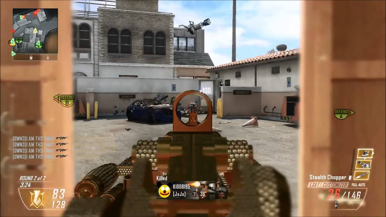 Black Ops 2 Super Killer w/ Diamond LSAT YouTube