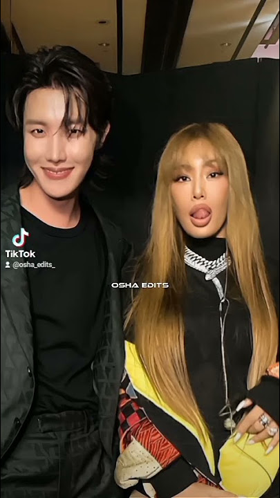 Jessi giving a shout out to jhope in 'NUNU NANA' and their interactions 🤧💜#jhope #jessi