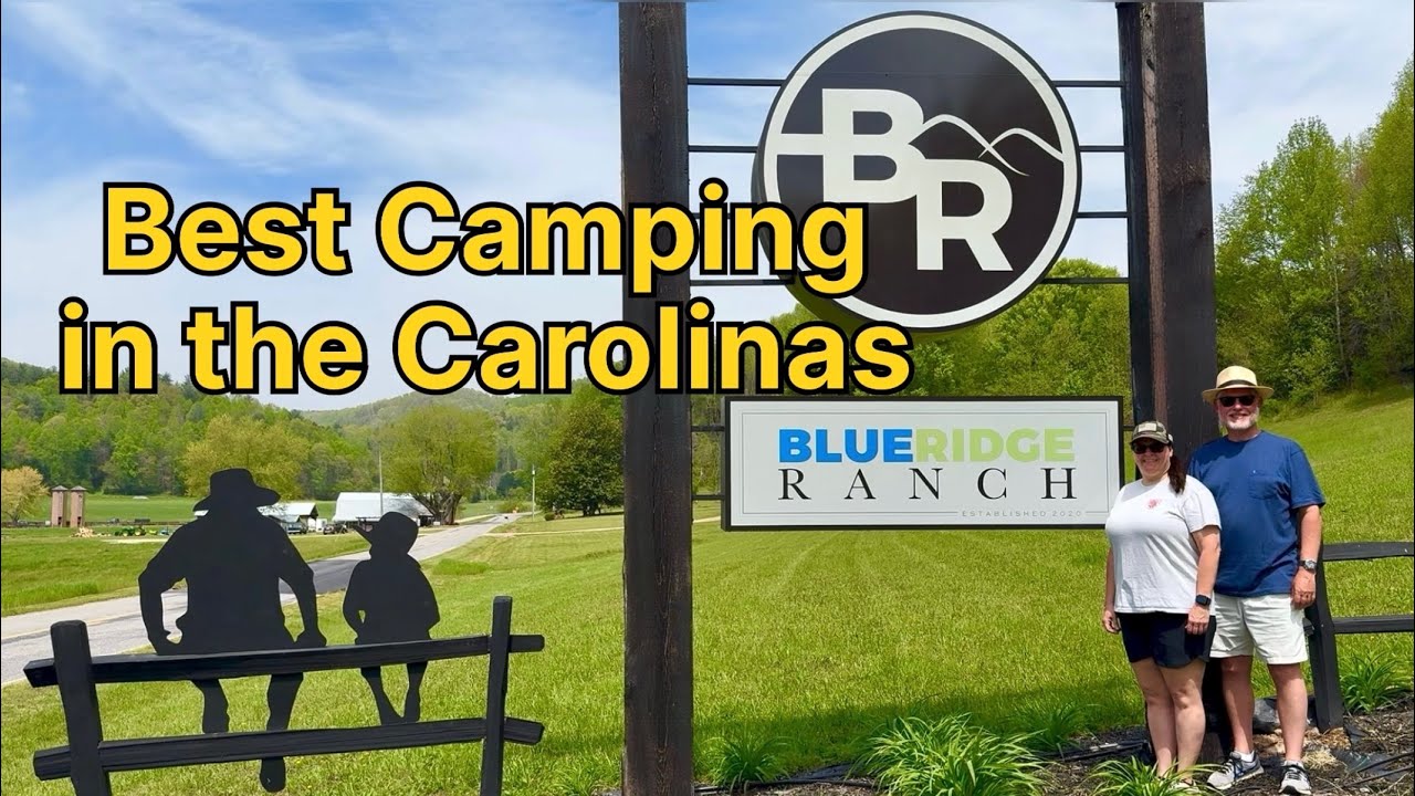 Camping at Blue Ridge Ranch in Ferguson, NC - YouTube